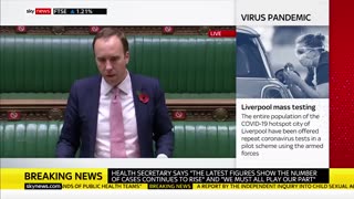 "This Vaccine won't be used for children" -Health Secretary Matt Hancock 11.10.2020