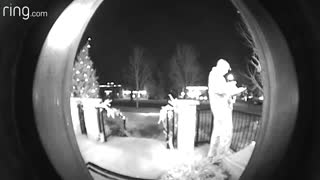 Doorbell Camera Captures Mailman Arguing With His Boss