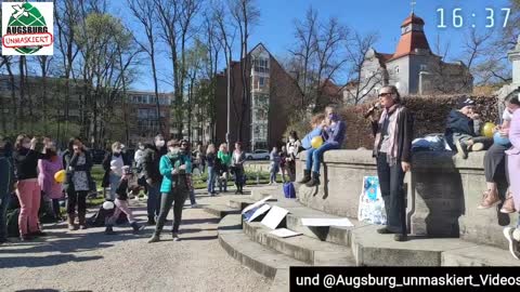Augsburg Demonstration für Kinder 22.04.2021 by Augsburg unmaskiert