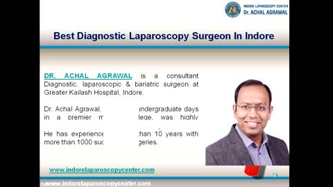 Dr. Achal Agrawal Specialist at Indore Laparoscopy Center