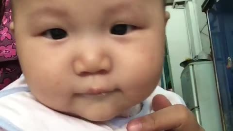 When the baby is hungry