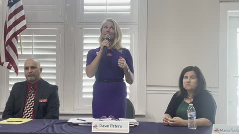M4L Pinellas School Board Forum-Dawn Peters Introduction