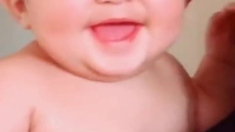 Cutest baby smiling