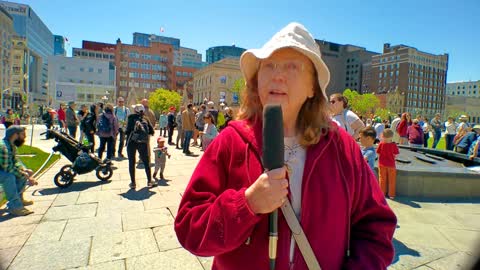 Interview with Jennifer @ Parliament Hill Ottawa, Canada