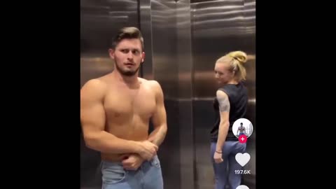 Hilarious Russian Bodybuilder In Public