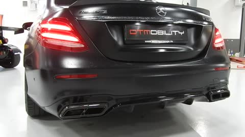 Loudest E63s Mercedes Benz AMG- Akrapovic Exhuast vs Original