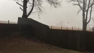 Intense tornado in Mississippi town caught on camera