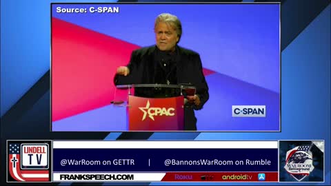 Steve Bannon At CPAC: The Need To End The Federal Reserve
