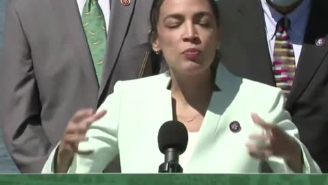 AOC Loses Her Mind Over Climate Change.