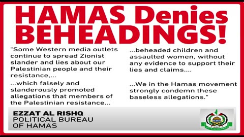 AJ Reports From Kfar Aza No Mention of Dead Babies + Hamas Denies Atrocities