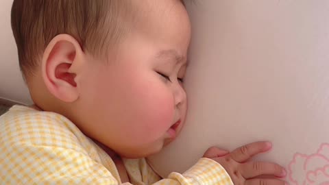 Cute baby sleeping