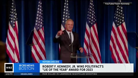 RFK Jr. Wins PolitiFact Lie Of The Year Award