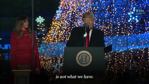 MERRY CHRISTMAS From President Donald J Trump