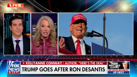 Kellyanne Conway Reacts To Trump Attack On DeSantis