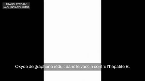 Analyse au microscope optique trois jours après la goutte séchée du vaccin contre l'hépatite B