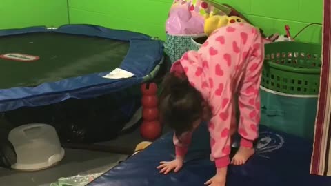 Little Girl Gives Her Expert Junior Advice For Beginner Gymnasts