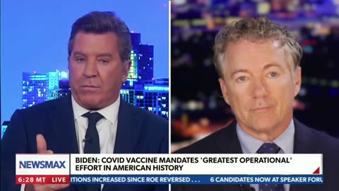Dr. Rand Paul Joins Eric Bolling on Newsmax - October 24, 2023