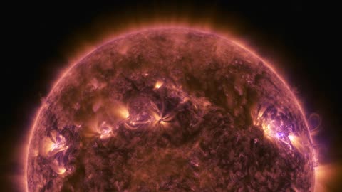 NASA's (4K) View of Solar Flare April 17