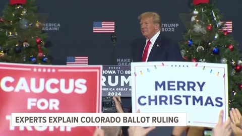 Colorado Supreme Court invokes due process in 14th Amendment, removes Trump from ballot