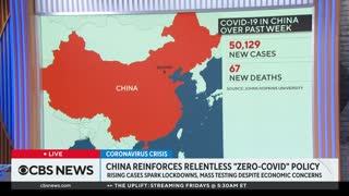 China reinforces relentless "zero-COVID" policy despite rising cases