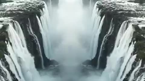 Zimbabwe waterfall