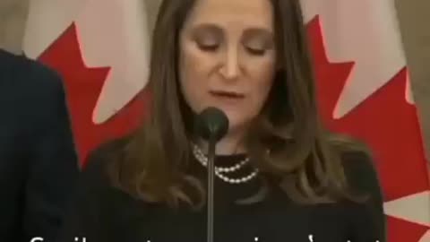 vice e ministro delle finanze Chrystia Freeland