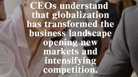 CEO Executive Leadership: Globalization