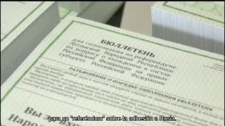 Así es como en la llamada "República Popular de Lugansk" se imprimen apresuradamente papeletas para