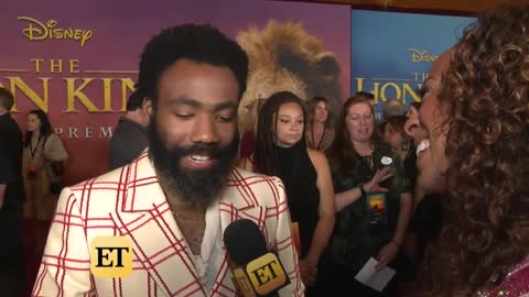 Donald Glover Admits His Son Is Excited to See 'Lion King' Because of BEYONCE (Exclusive)