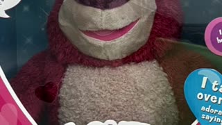 Disney Toy Story Lotso Bear Interactive Talking Plush Doll #shorts