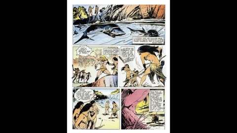 Rahan. Episode Twenty-Two. The White Arrow. by Roger Lecureux. A Puke (TM) Comic.
