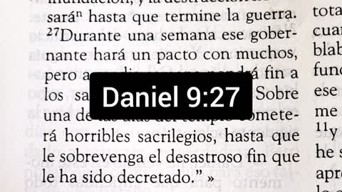 La septuagésima semana de Daniel