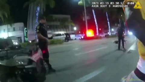 Bodycam video shows police catching suspect in fatal spring break shooting on Ocean Drive