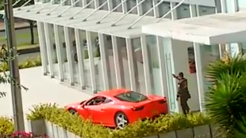 Tough Time Parking A Ferrari