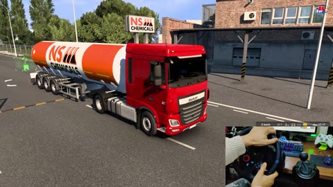 Euro Truck Simulator 2 ll logitech g29 gameplay + steering wheel
