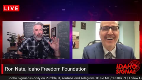 Ron Nate: President of Idaho Freedom Foundation joins Idaho Signal for an update.
