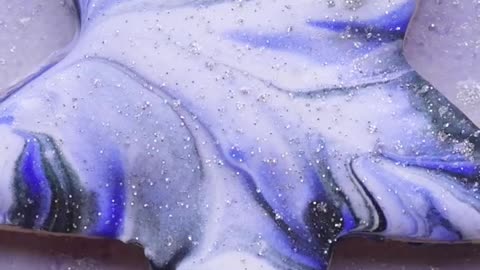 These galaxy cookies are out of this world #cookiedecorating