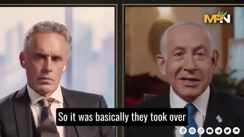 Benjamin Netanyahu denies the existence of Palestinians in a new interview with Jordan Peterson.