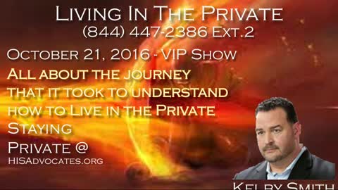 Info #151-Kelby talks about the journey that it took to understand how to Live in the Private