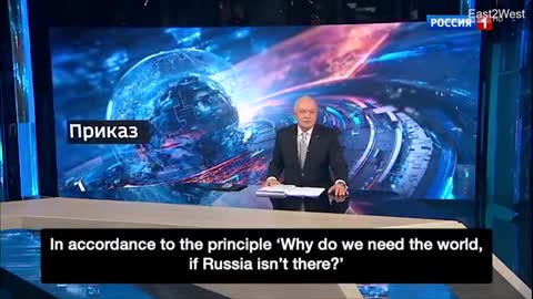 Russian TV Host Goes Crazy During Live Broadcast
