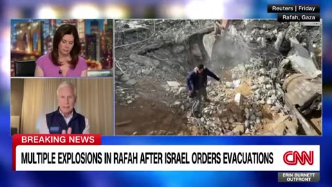 Multiple explosions in Rafah after evacuation orders. Military analyst explains the implications