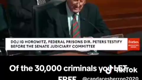 Senator Kennedy talking to the "Director of Prisons", "this is why people hate government ".