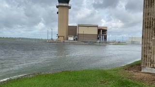 New Orleans Lakefront Airport Flooded After Hurricane Ida