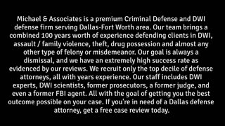 Criminal Defense Attorney Dallas TX