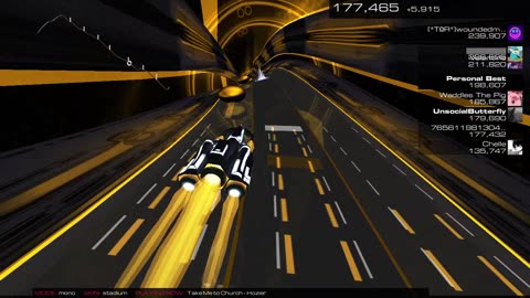 Audiosurf 2 "Take Me to Church", by Hozier