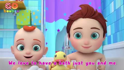 Bath Song | GoBooBoo Kids Songs & Nursery Rhymes