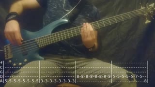 Korn - Hater Bass Cover (Tabs)