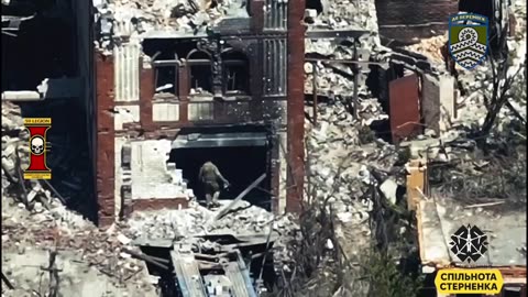 Drone Strikes Completely Demolish Massive Building