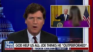 WATCH: Tucker Carlson Reacts to DISASTROUS Biden Press Conference