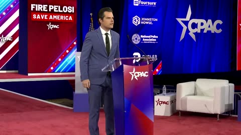 Rep. Matt Gaetz - CPAC in Texas 2022